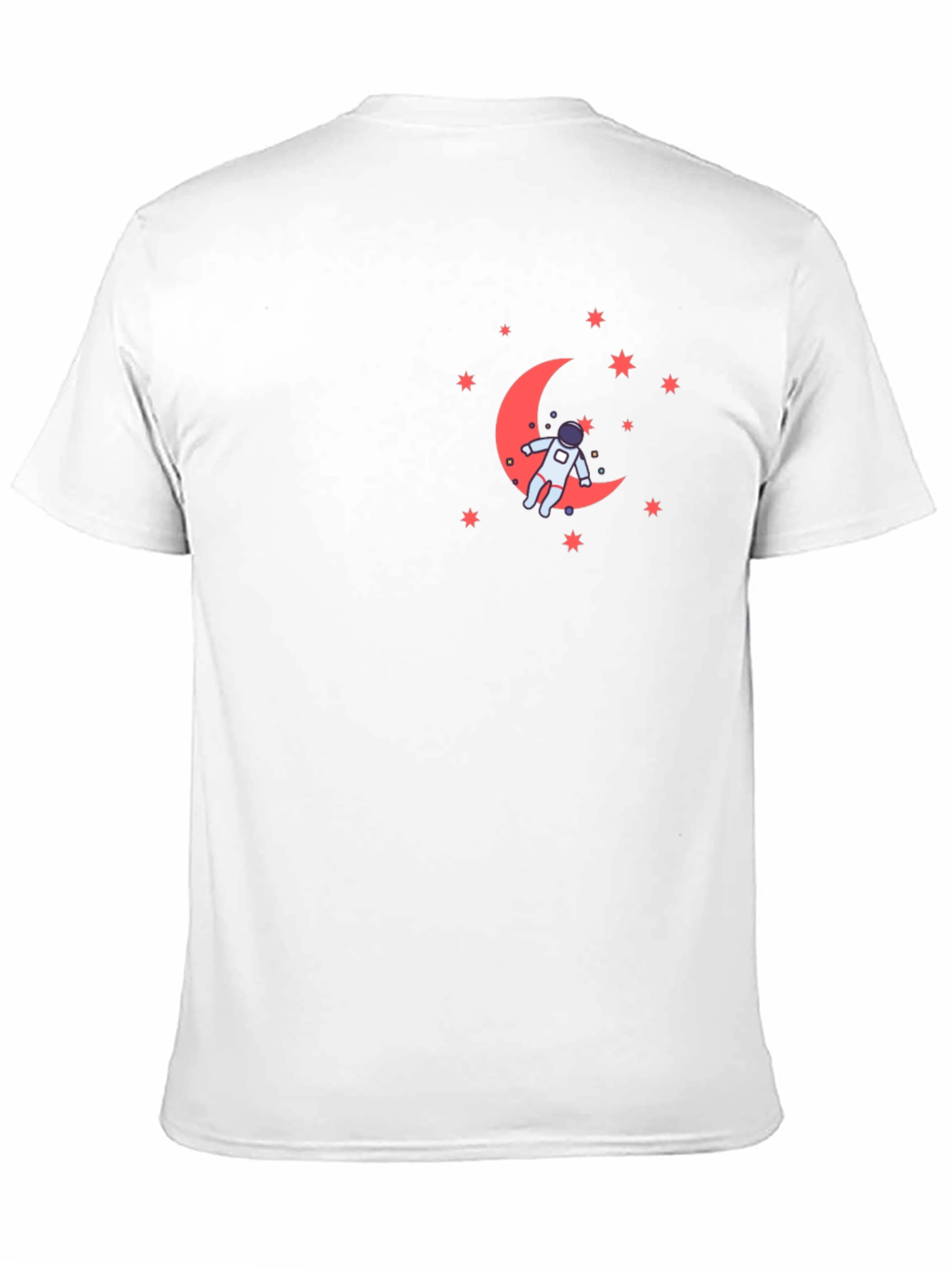 Astronaut on Moon Graphic Tee