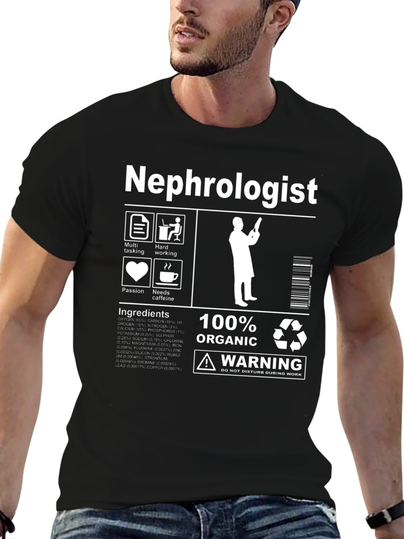 Nephrologist Organic Funny T-Shirt