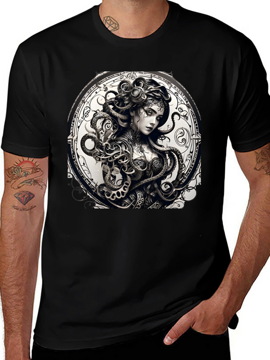 Medusa Graphic Tee - Black T-Shirt