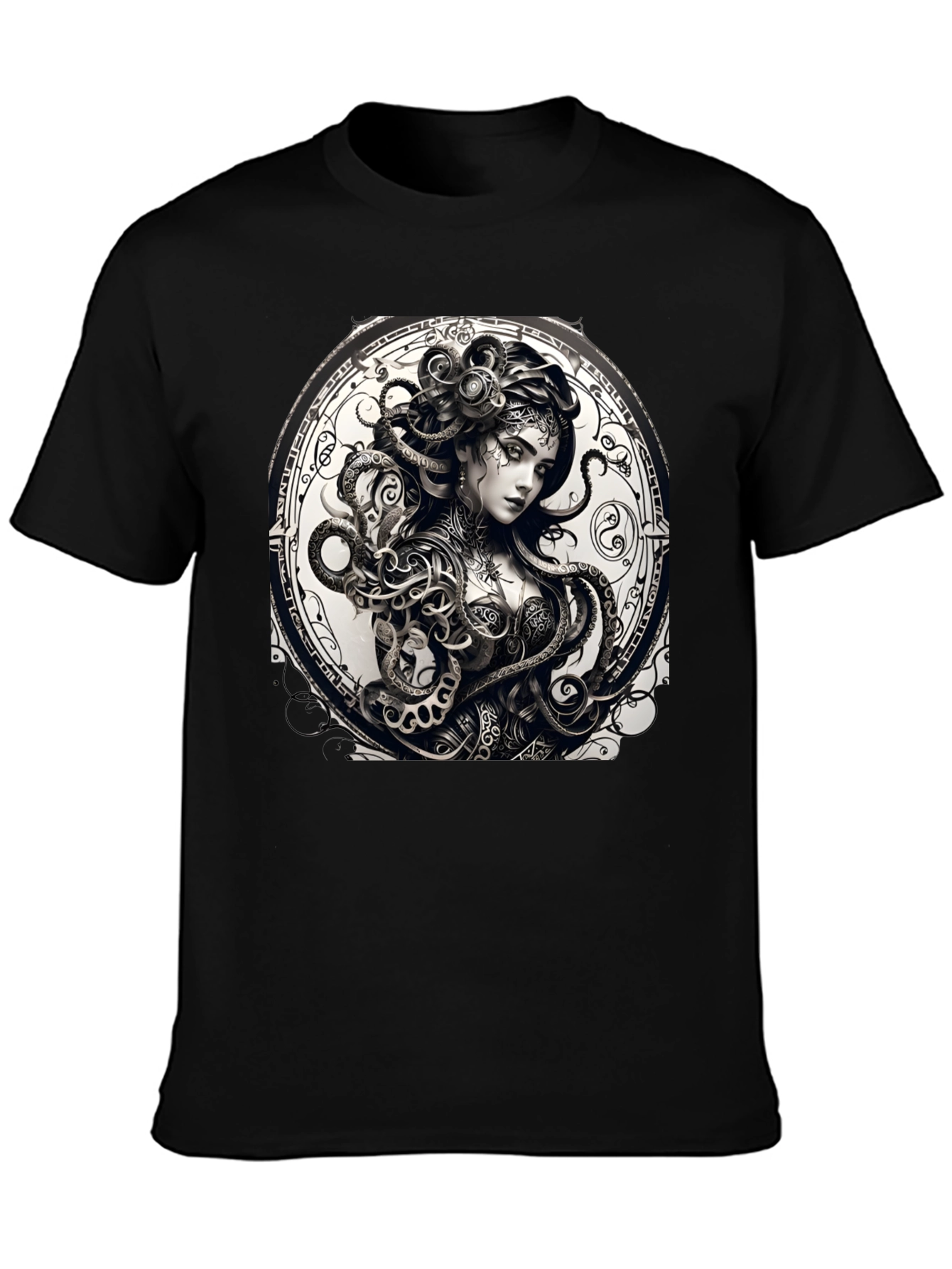 Medusa Graphic Tee - Black T-Shirt