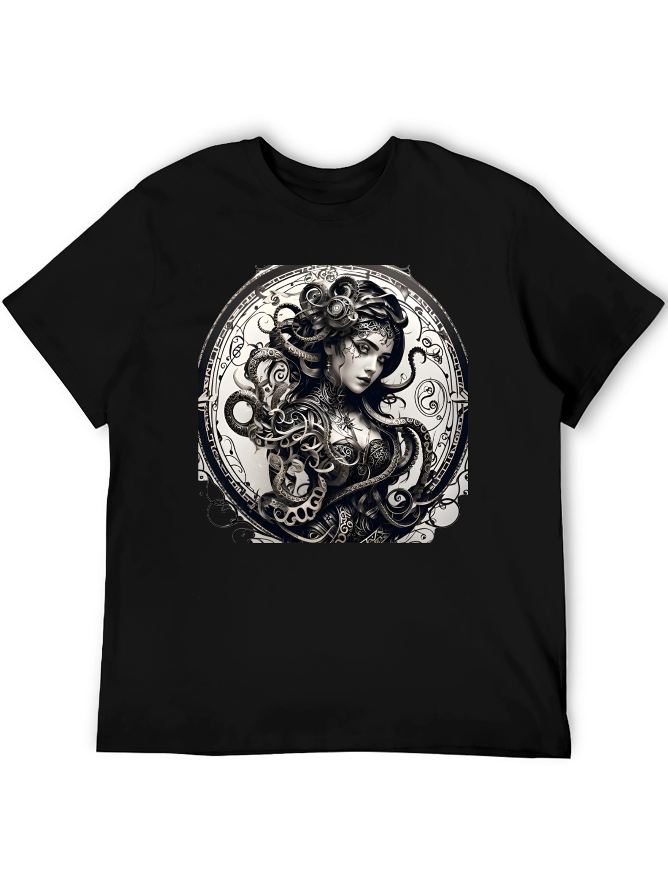 Medusa Graphic Tee - Black T-Shirt