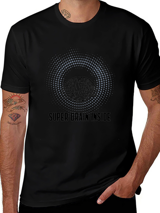 Super Brain Inside Graphic T-Shirt