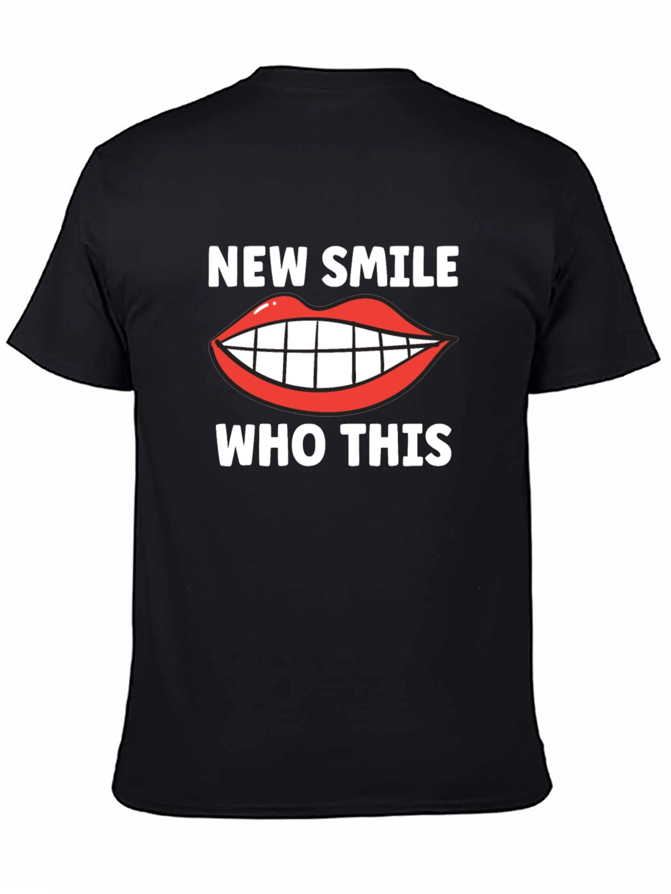New Smile Who This T-Shirt - Funny Graphic Tee