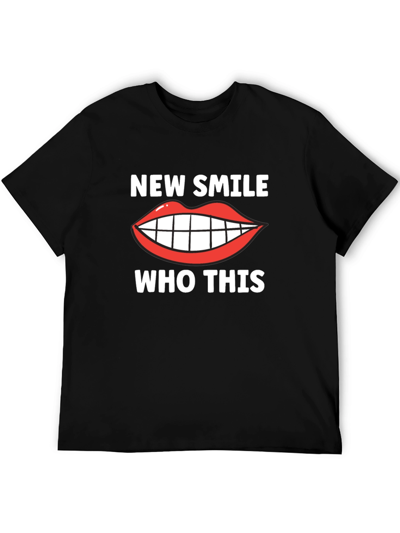 New Smile Who This T-Shirt - Funny Graphic Tee