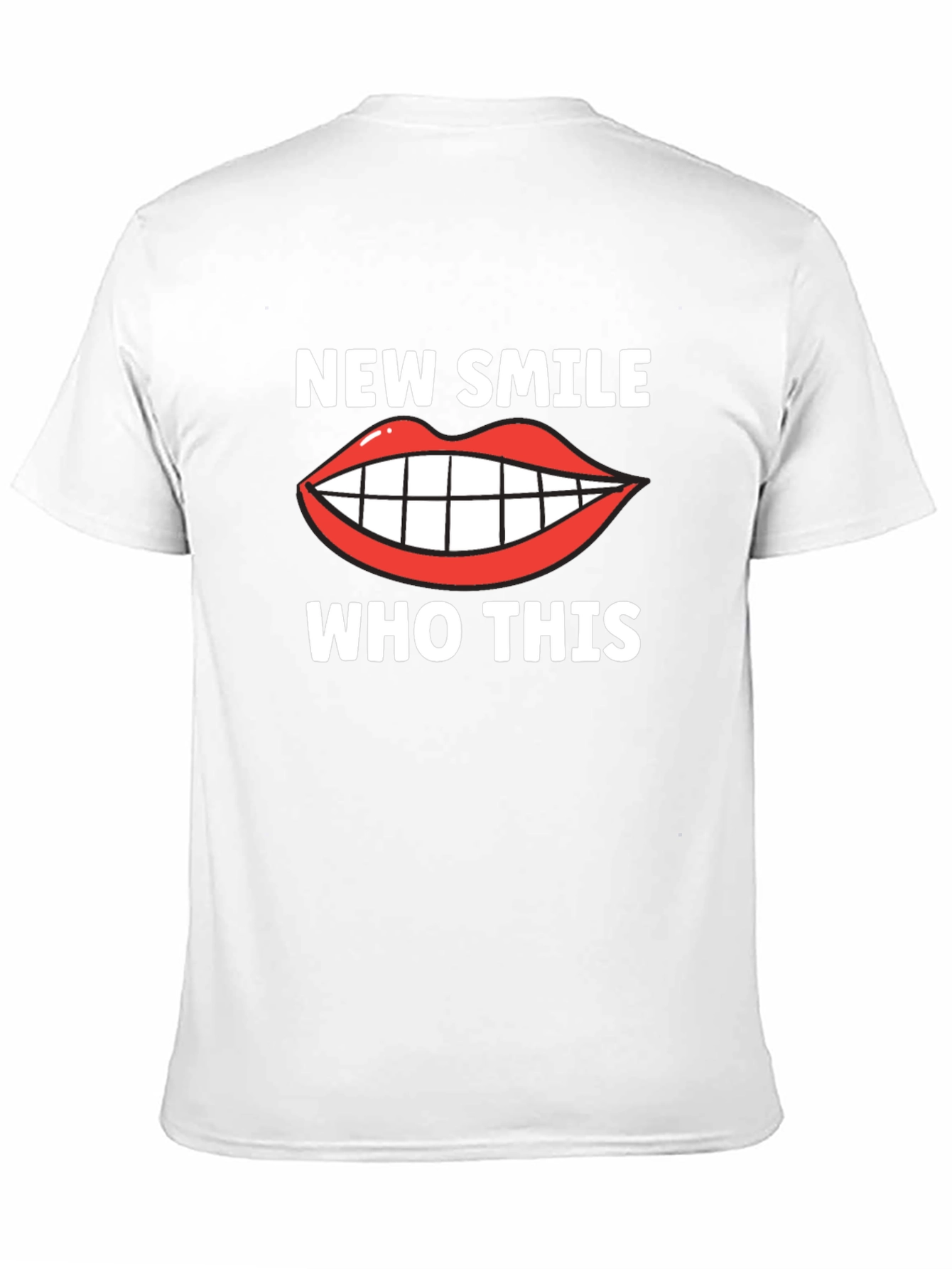 New Smile Who This T-Shirt - Funny Graphic Tee