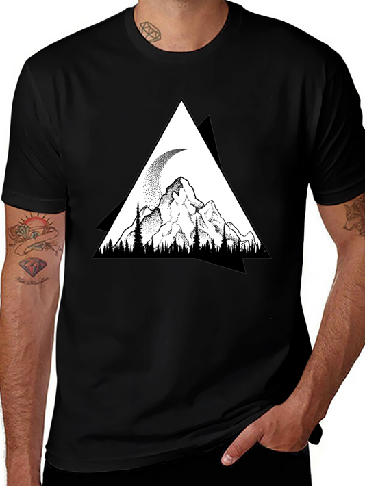 Mountain Moon Graphic Tee