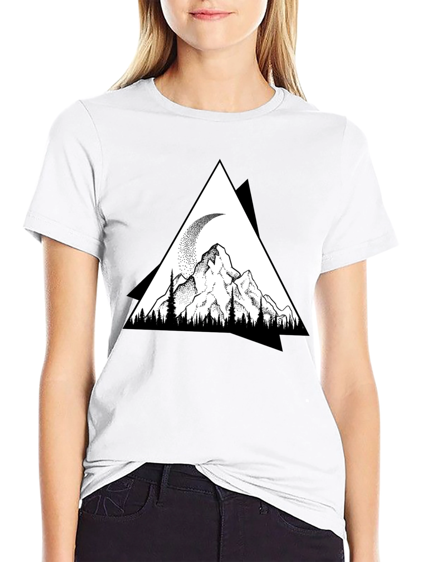 Mountain Moon Graphic Tee