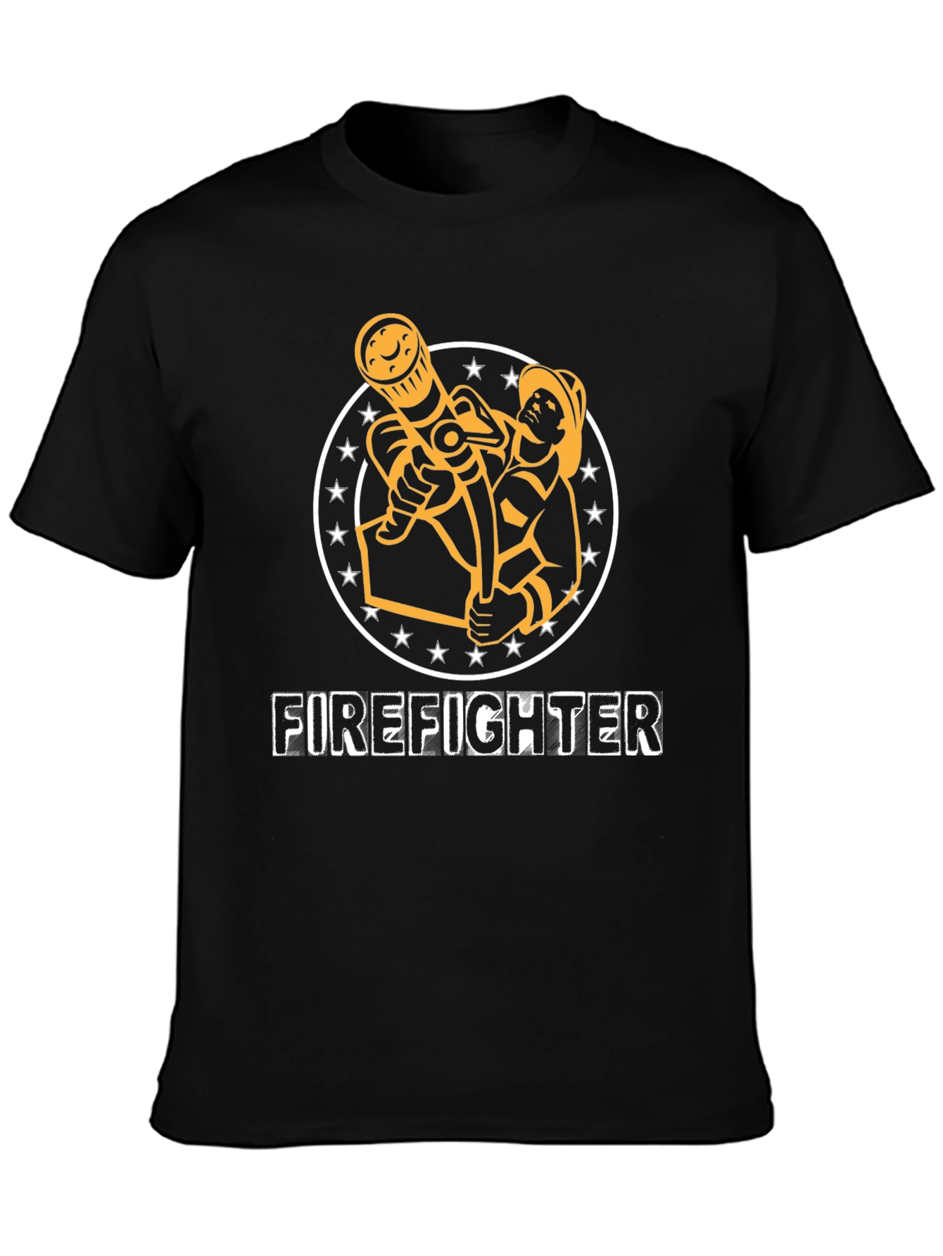Firefighter Graphic Tee - Heroic Design