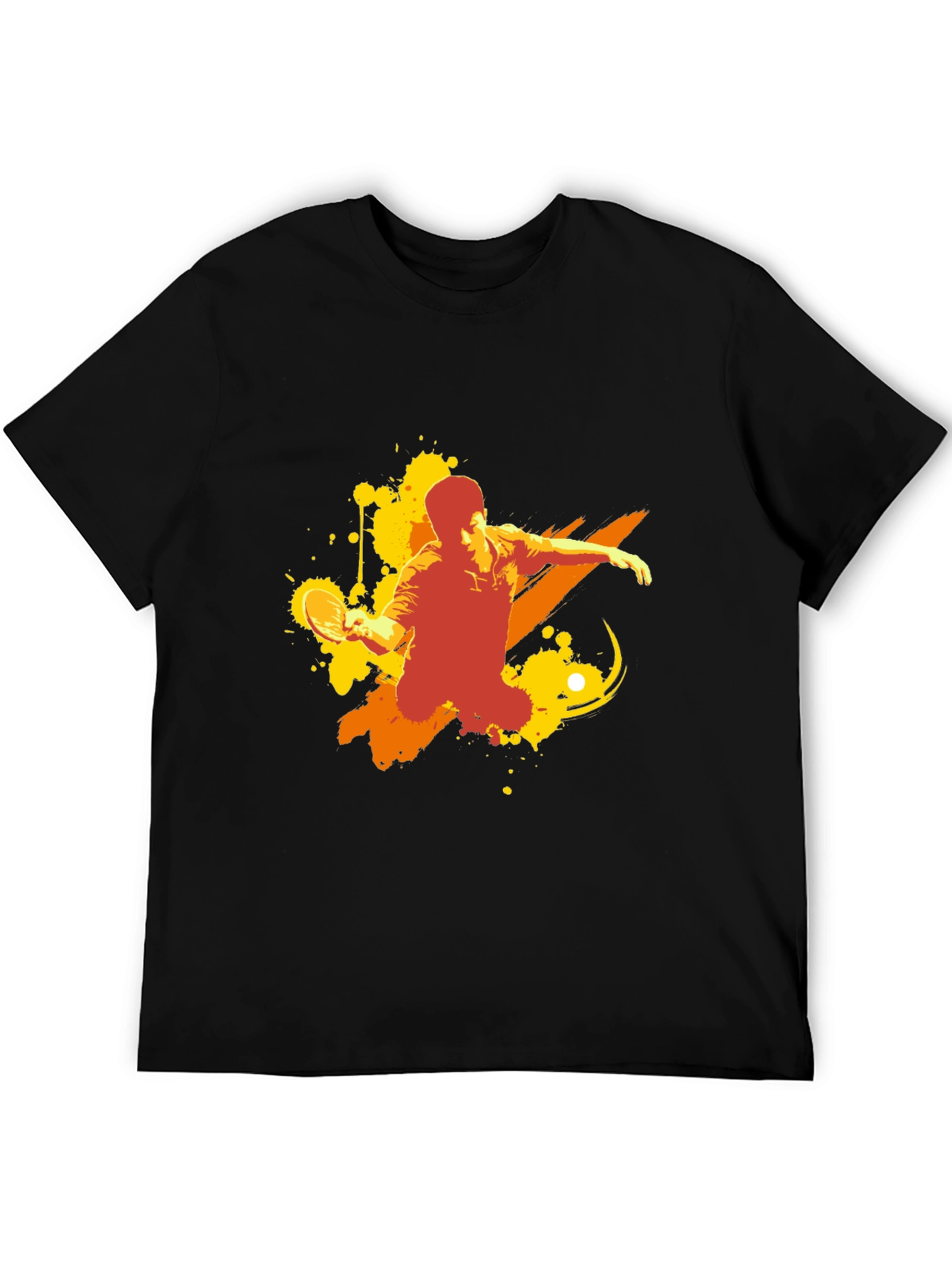 Table Tennis Graphic Tee - Stylish Sport Shirt