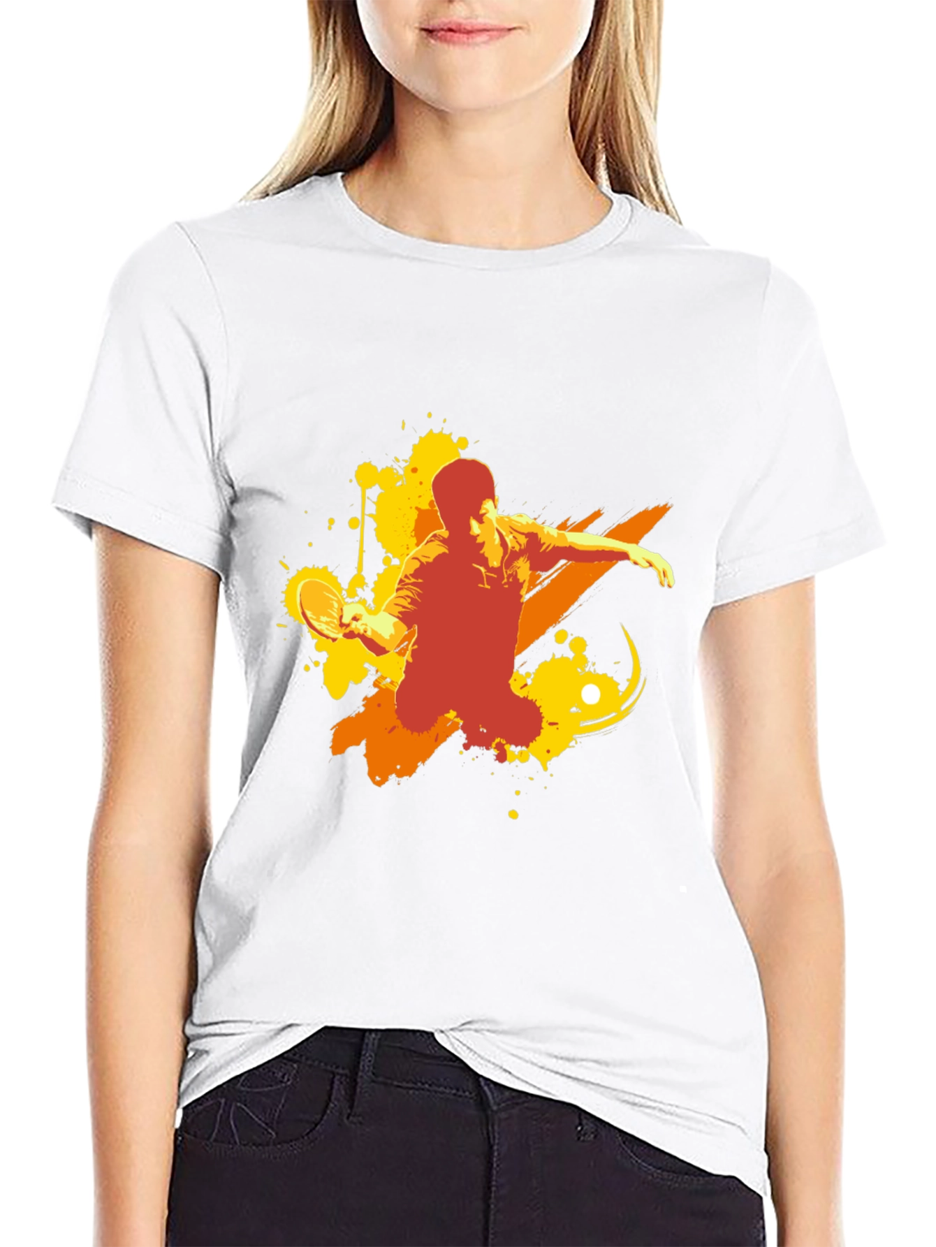 Table Tennis Graphic Tee - Stylish Sport Shirt