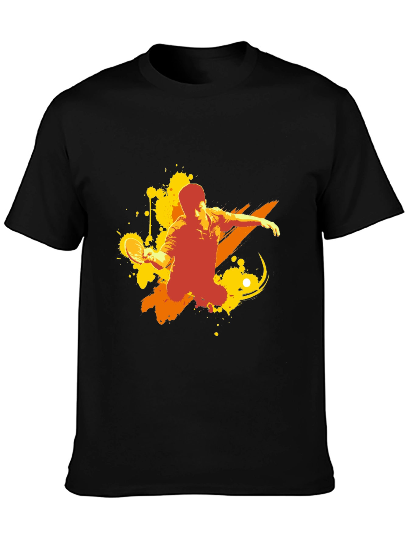 Table Tennis Graphic Tee - Stylish Sport Shirt