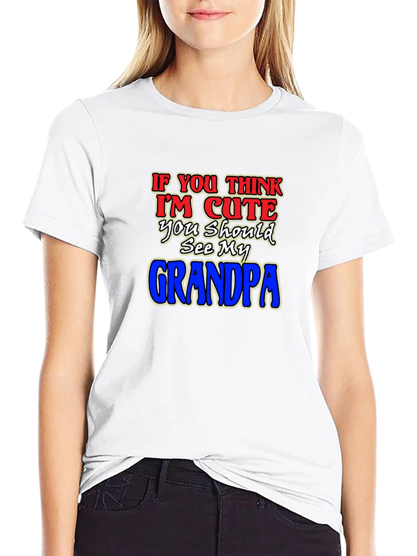 Cute Grandpa T-Shirt - Humorous Family Tee