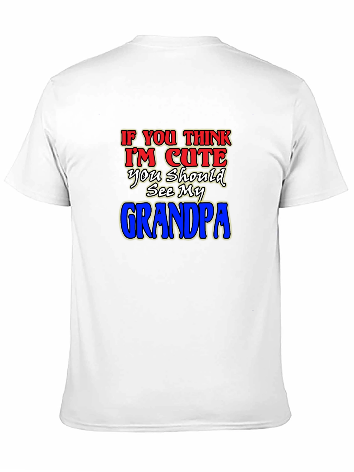 Cute Grandpa T-Shirt - Humorous Family Tee