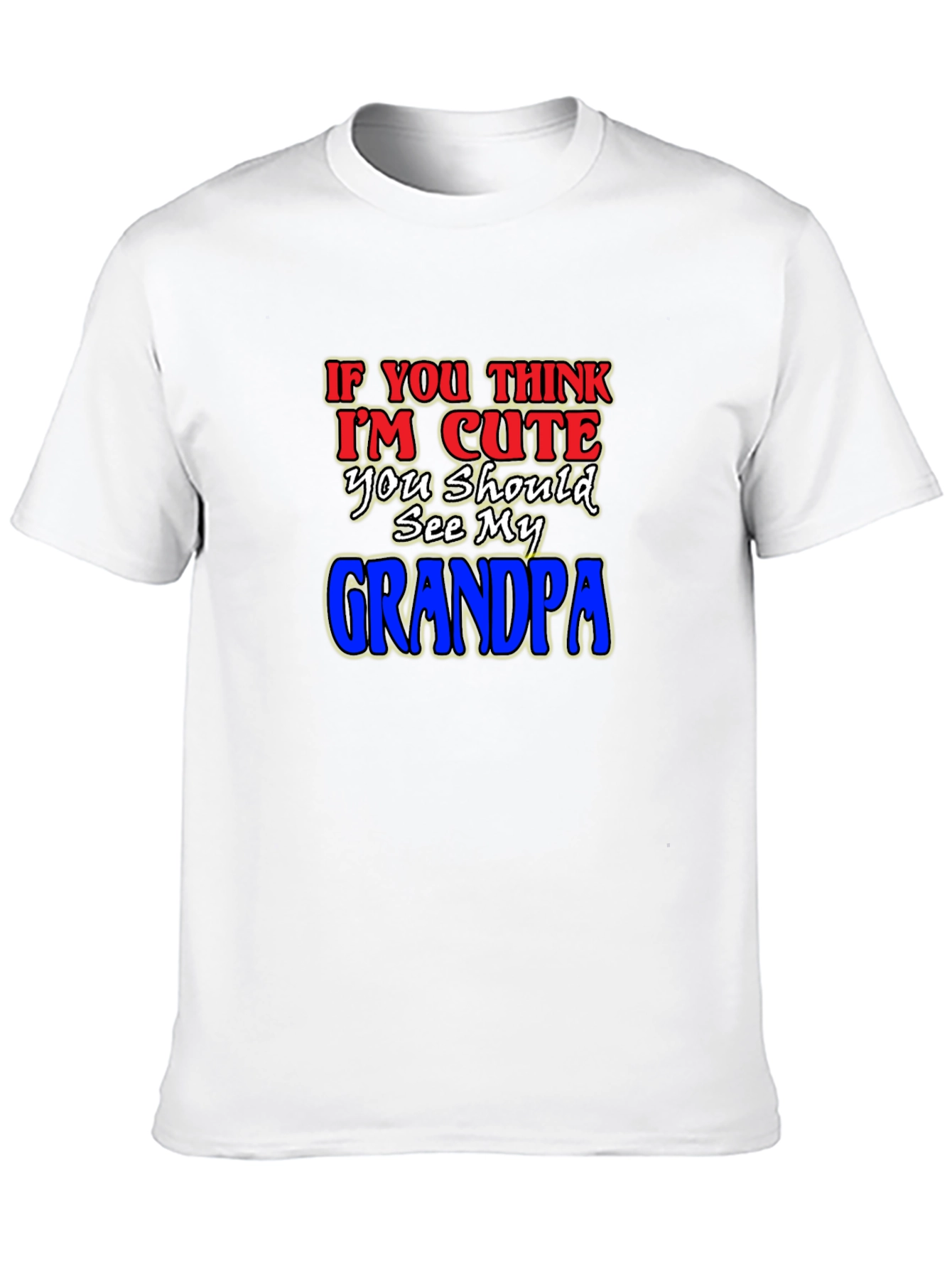 Cute Grandpa T-Shirt - Humorous Family Tee