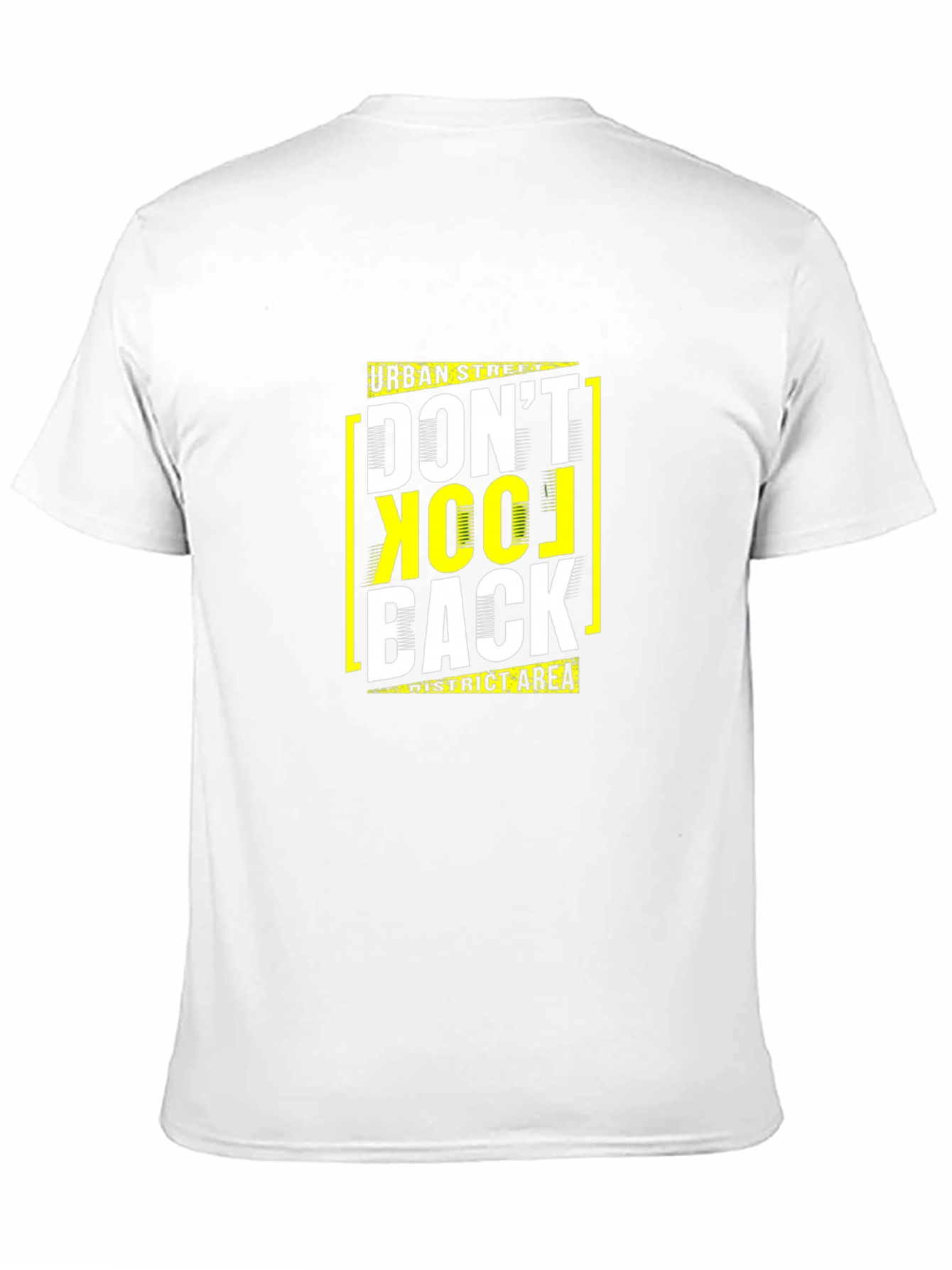 Urban Streetwear Graphic Tee - Dont Look Back