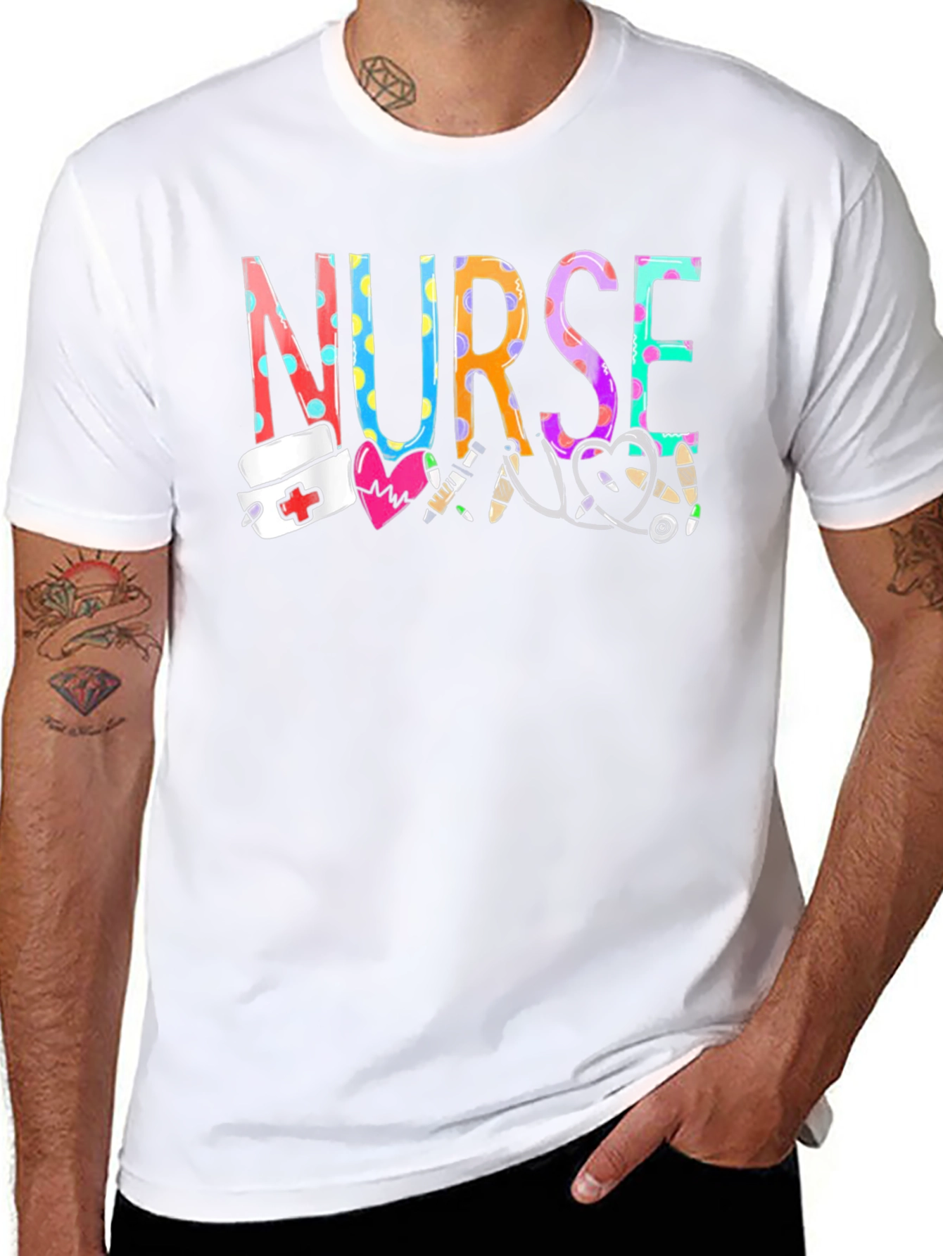 Nurse Graphic T-Shirt - Medical Professional Tee