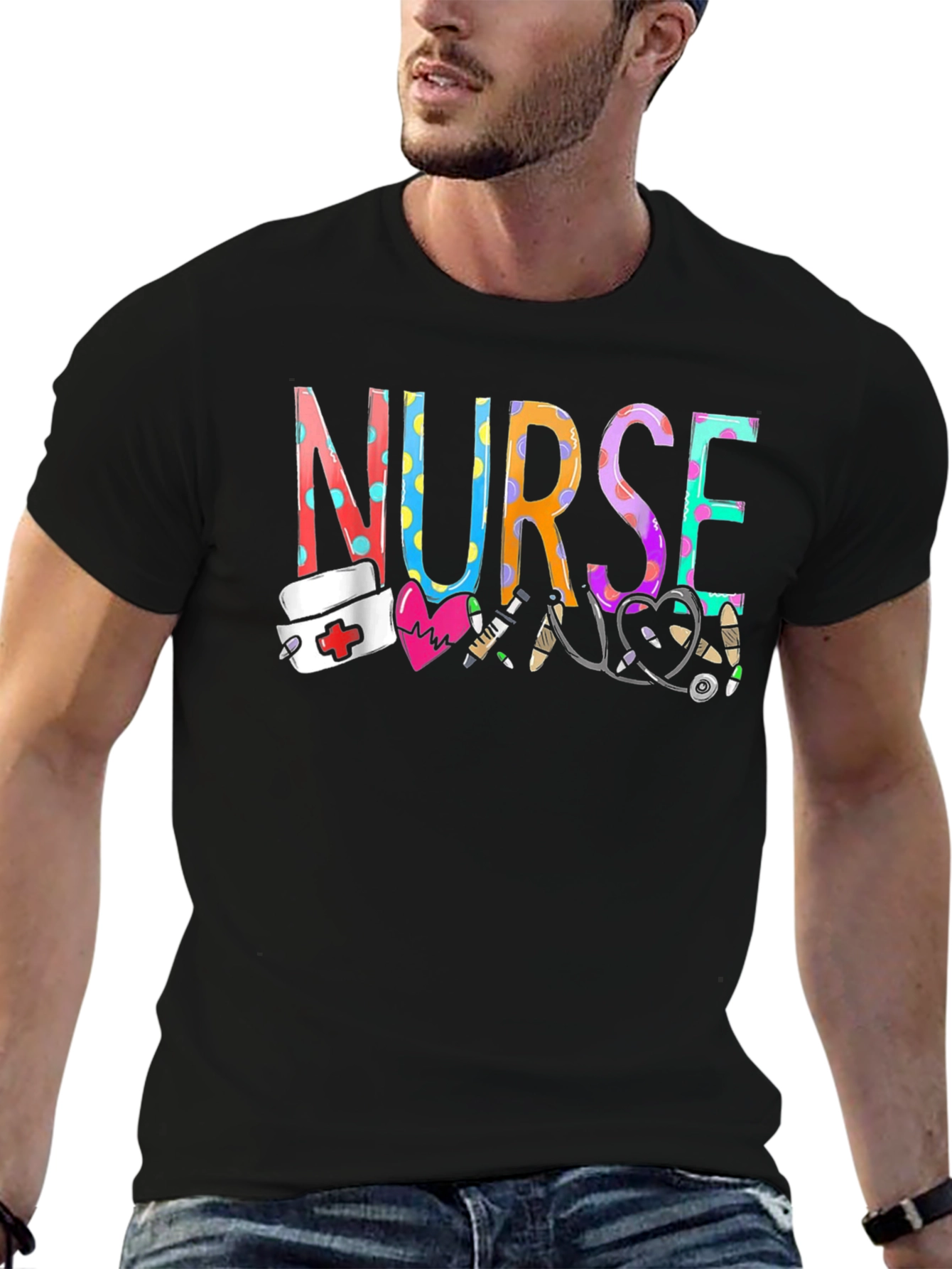 Nurse Graphic T-Shirt - Medical Professional Tee