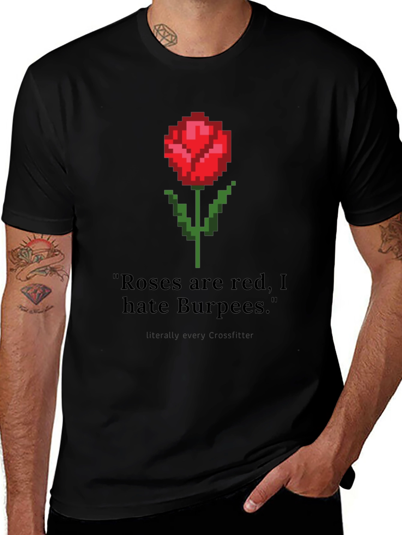 Roses are Red T-Shirt - Funny Workout Tee