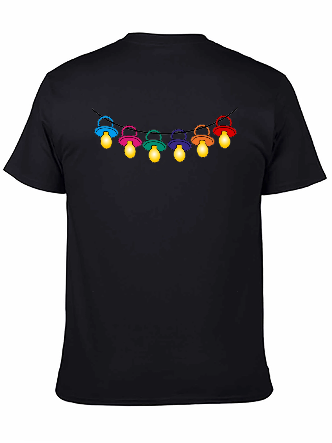 Pacifier Lights Graphic T-Shirt