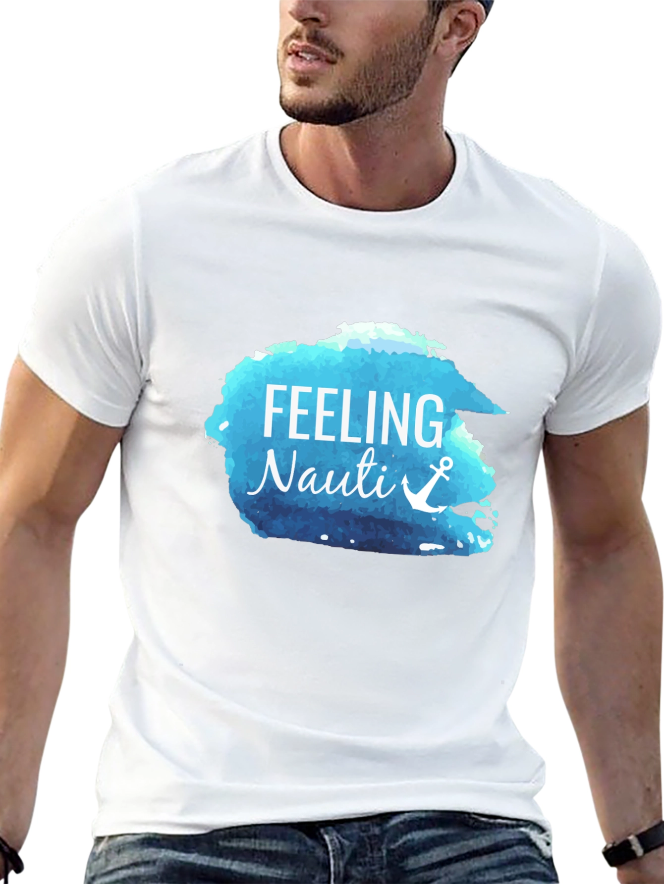 Feeling Nauti T-Shirt - Fun Nautical Design
