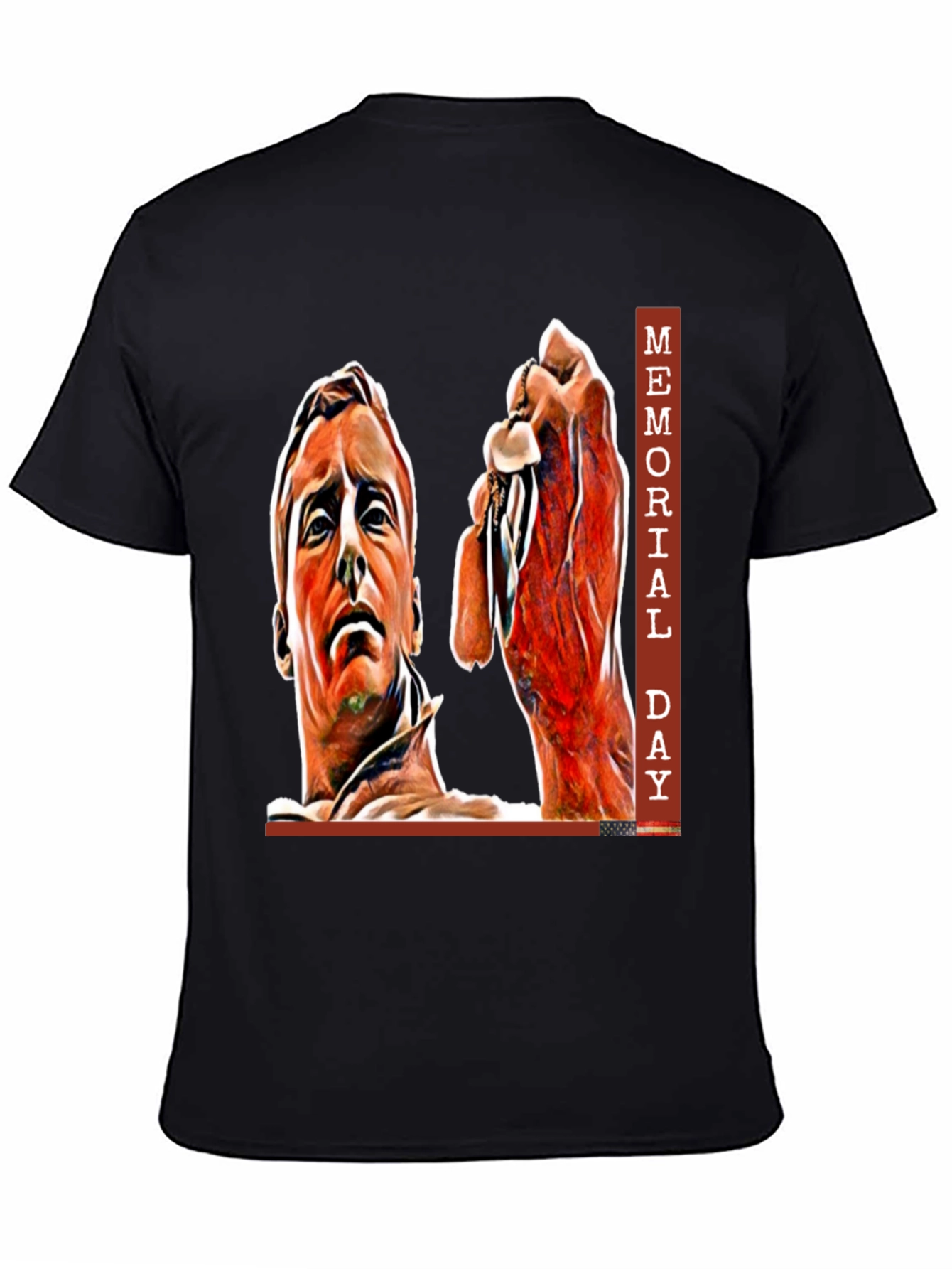 Memorial Day Graphic Print T-Shirt