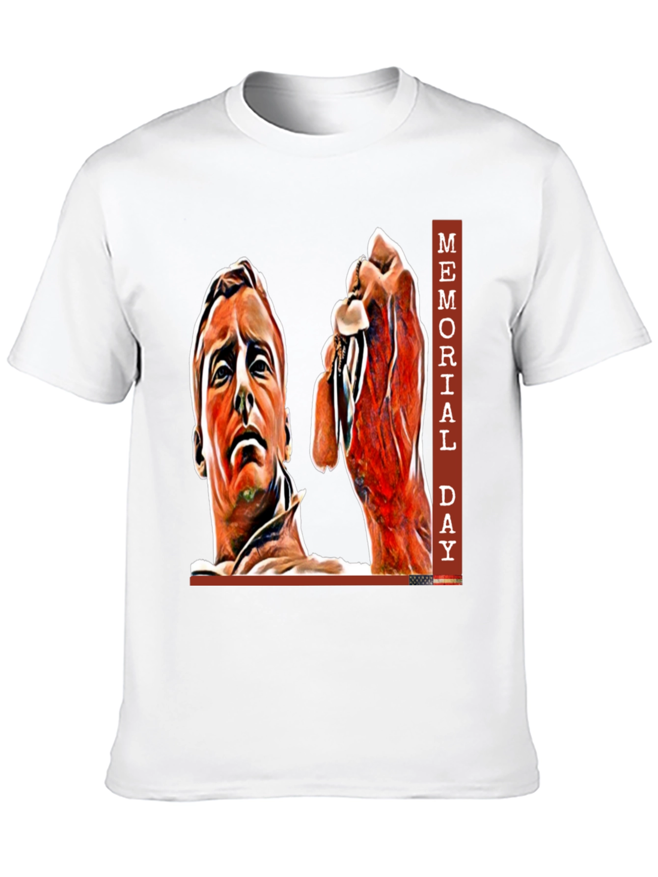 Memorial Day Graphic Print T-Shirt