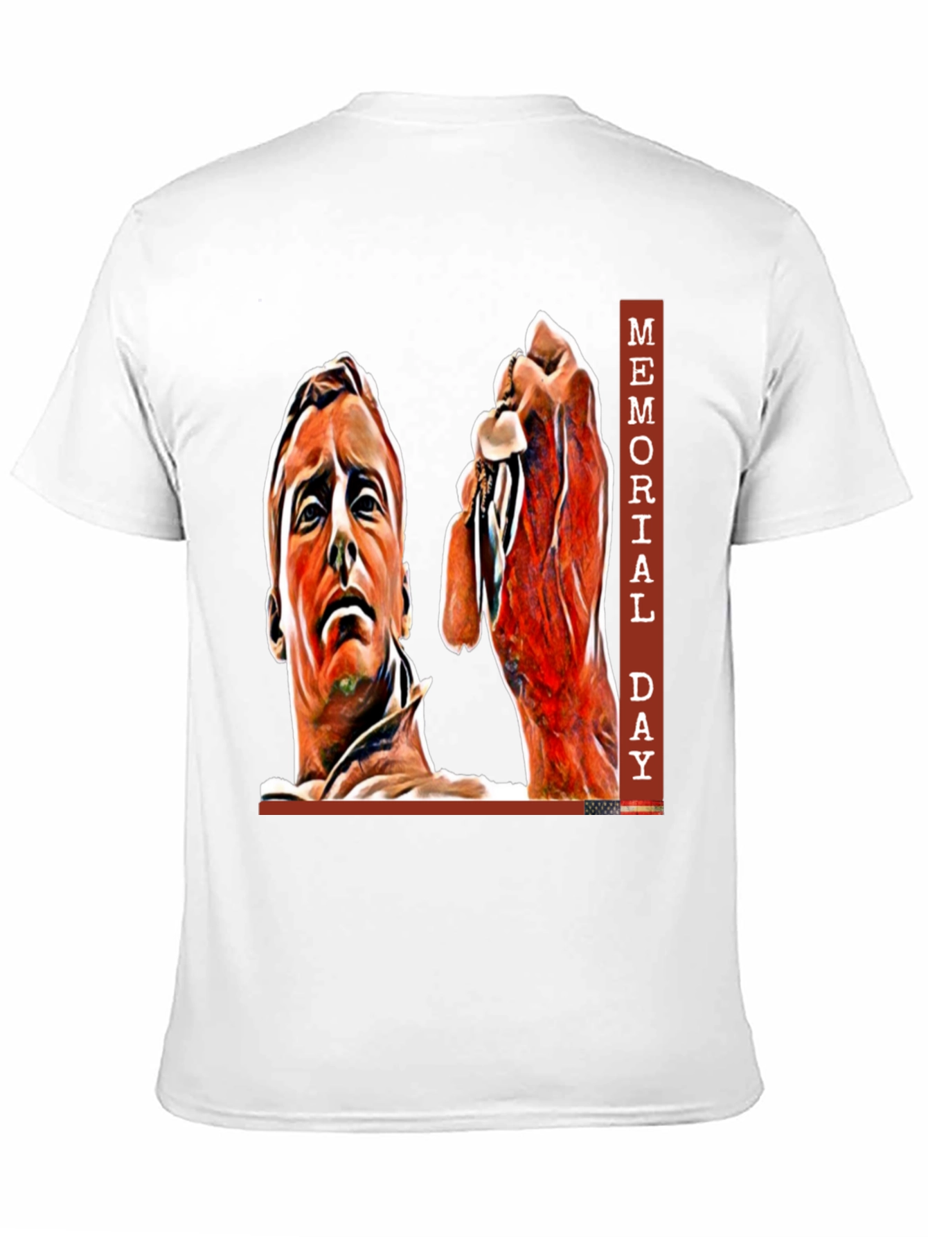 Memorial Day Graphic Print T-Shirt