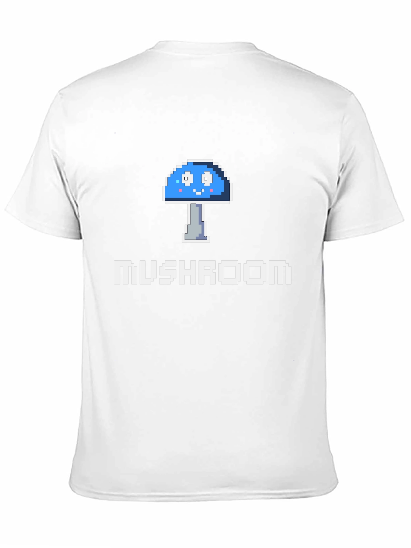 Pixel Mushroom Graphic Tee - Gamer Style!