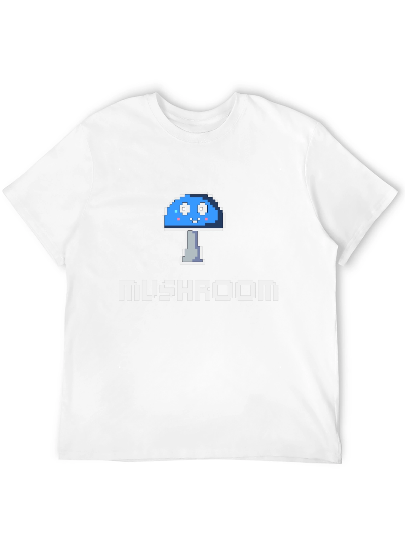 Pixel Mushroom Graphic Tee - Gamer Style!
