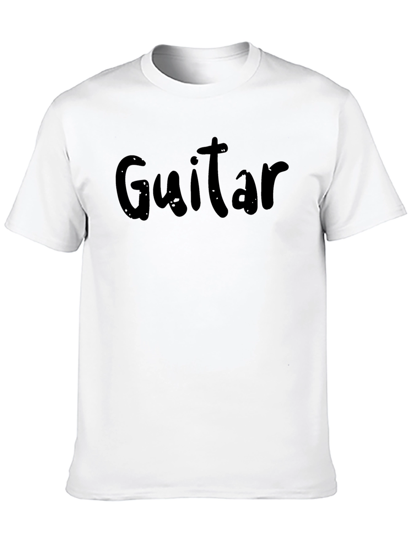 Guitar T-Shirt - Classic Black Tee