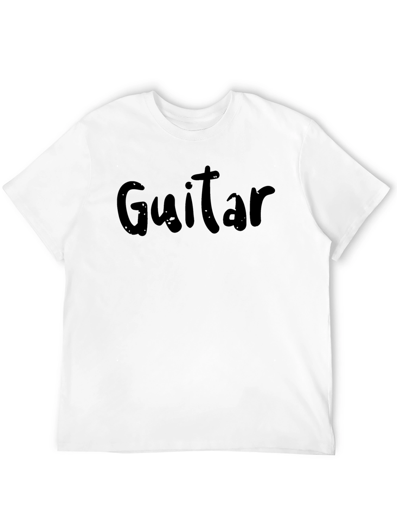 Guitar T-Shirt - Classic Black Tee