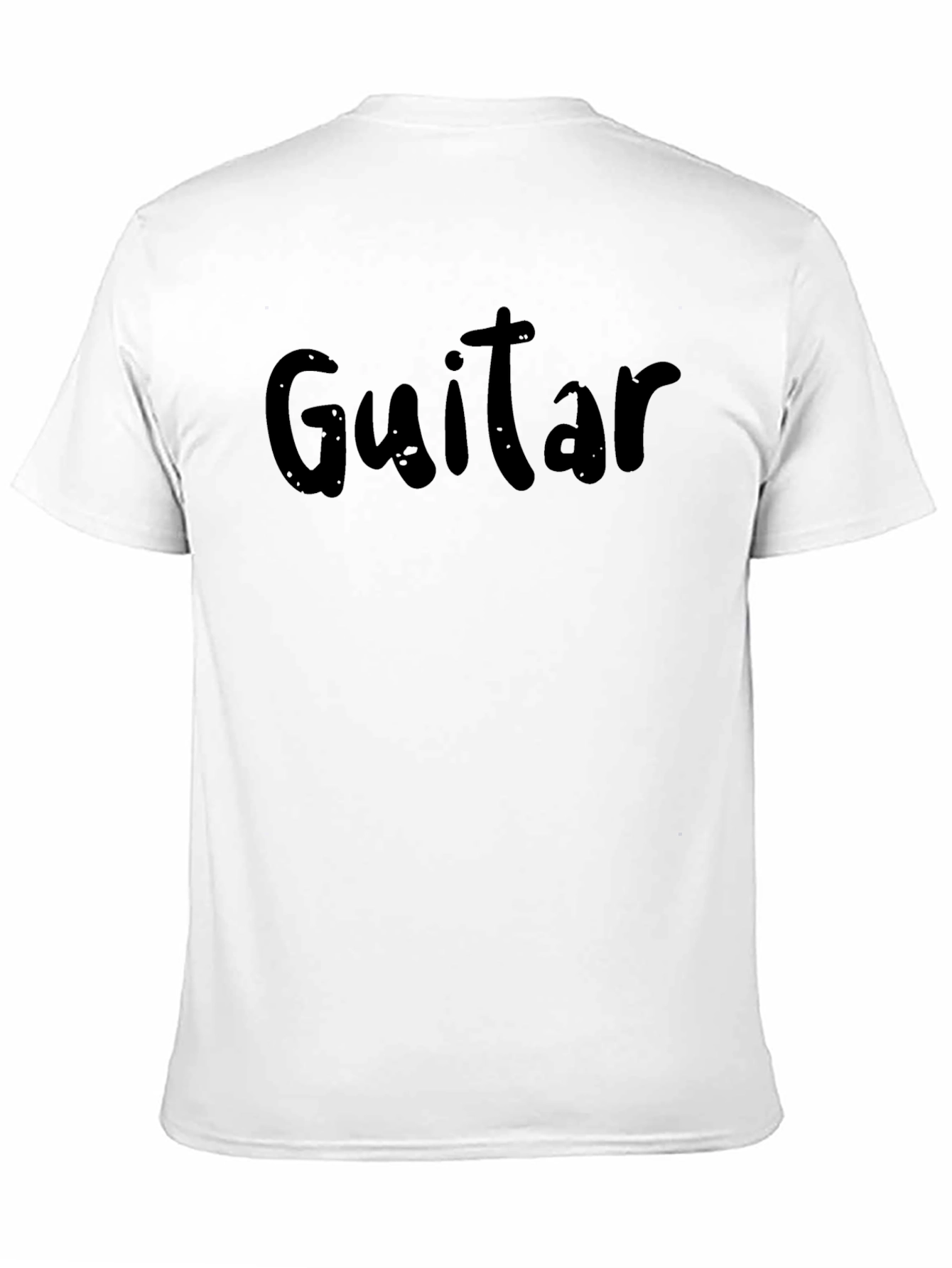 Guitar T-Shirt - Classic Black Tee