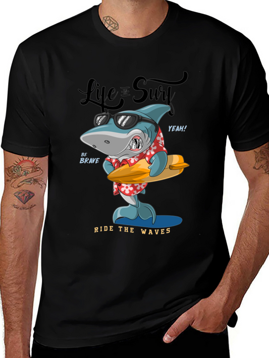 Life in Surf Shark Tee