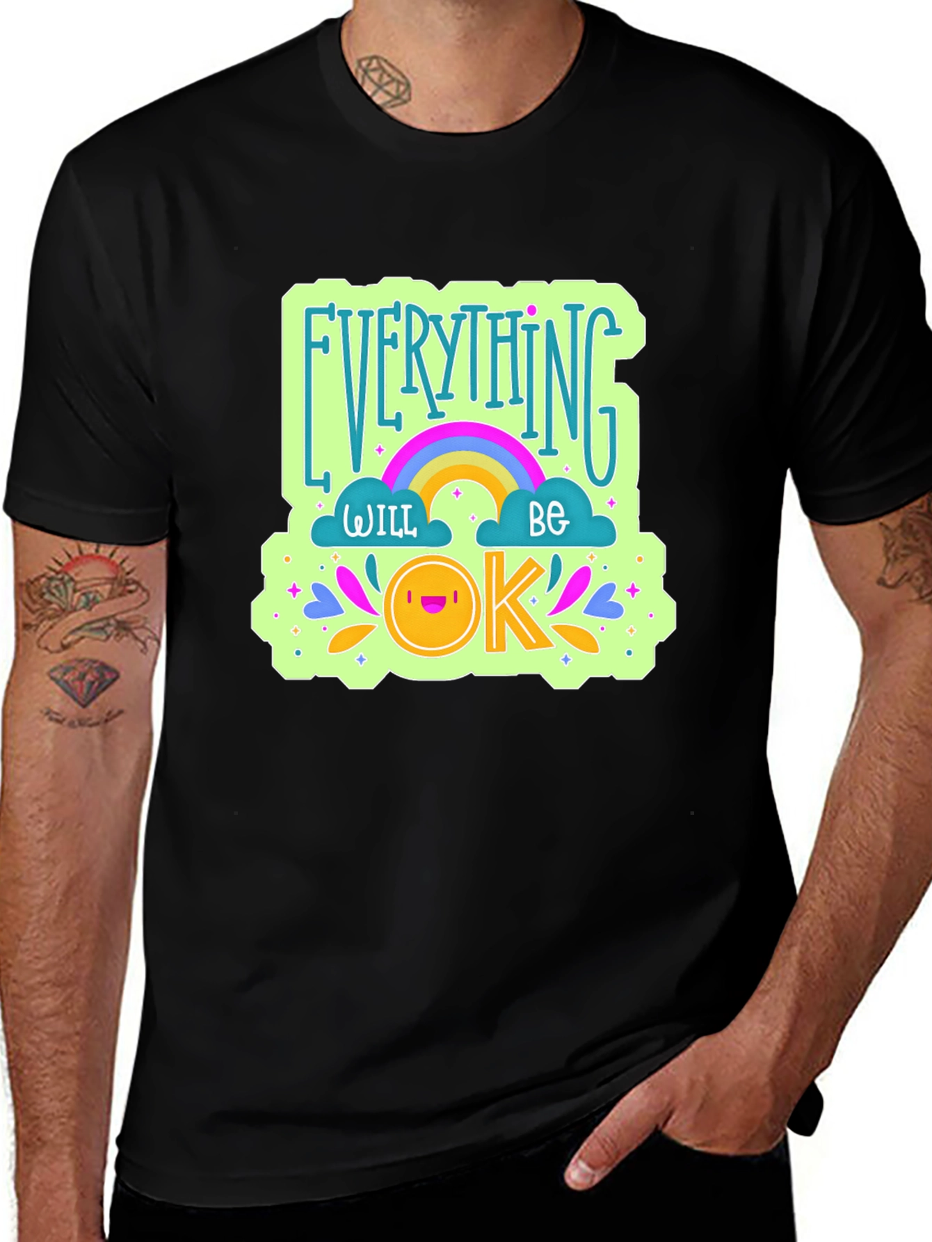 Everything Will Be OK Graphic Tee