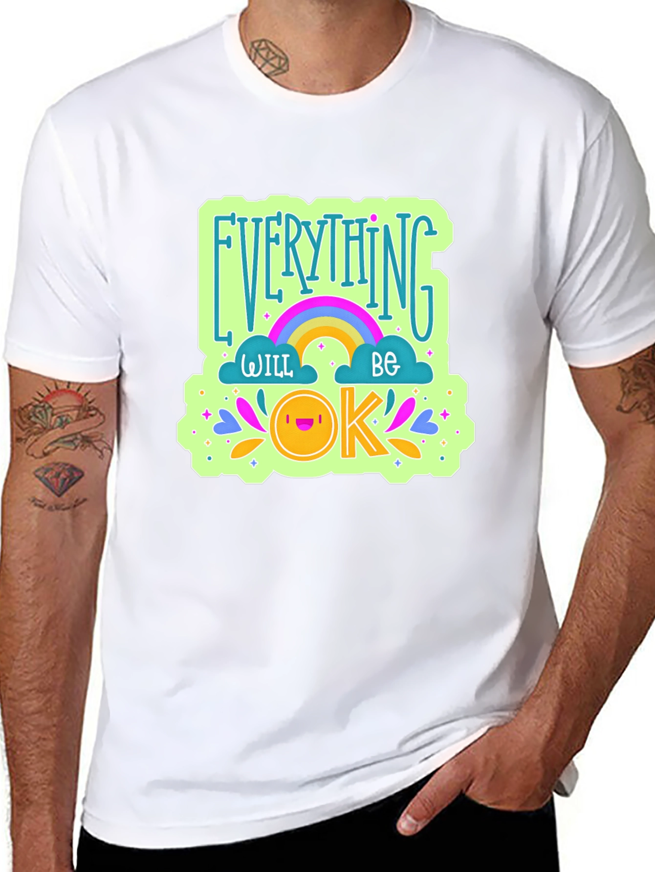Everything Will Be OK Graphic Tee