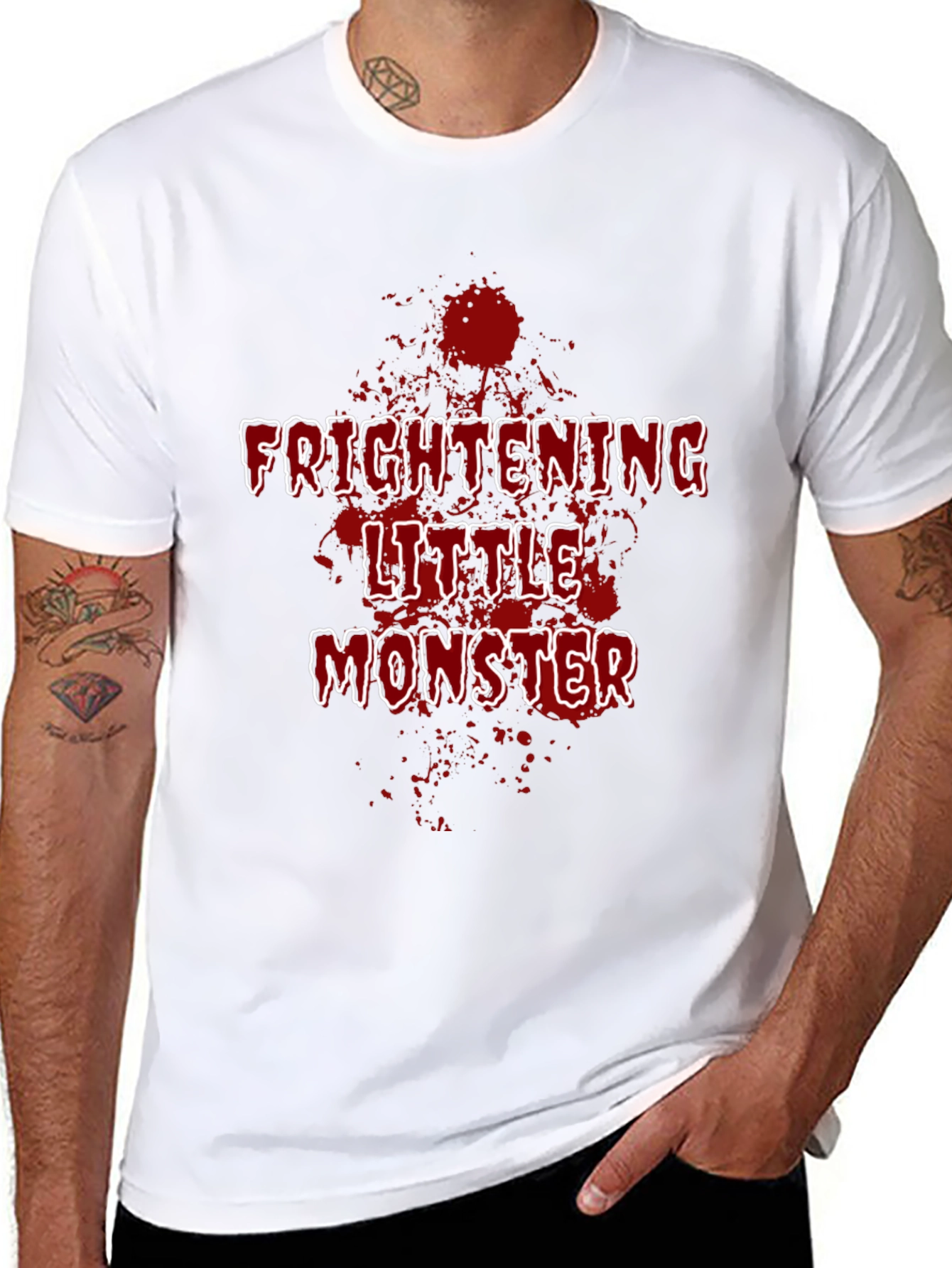 Frightening Little Monster Graphic Tee