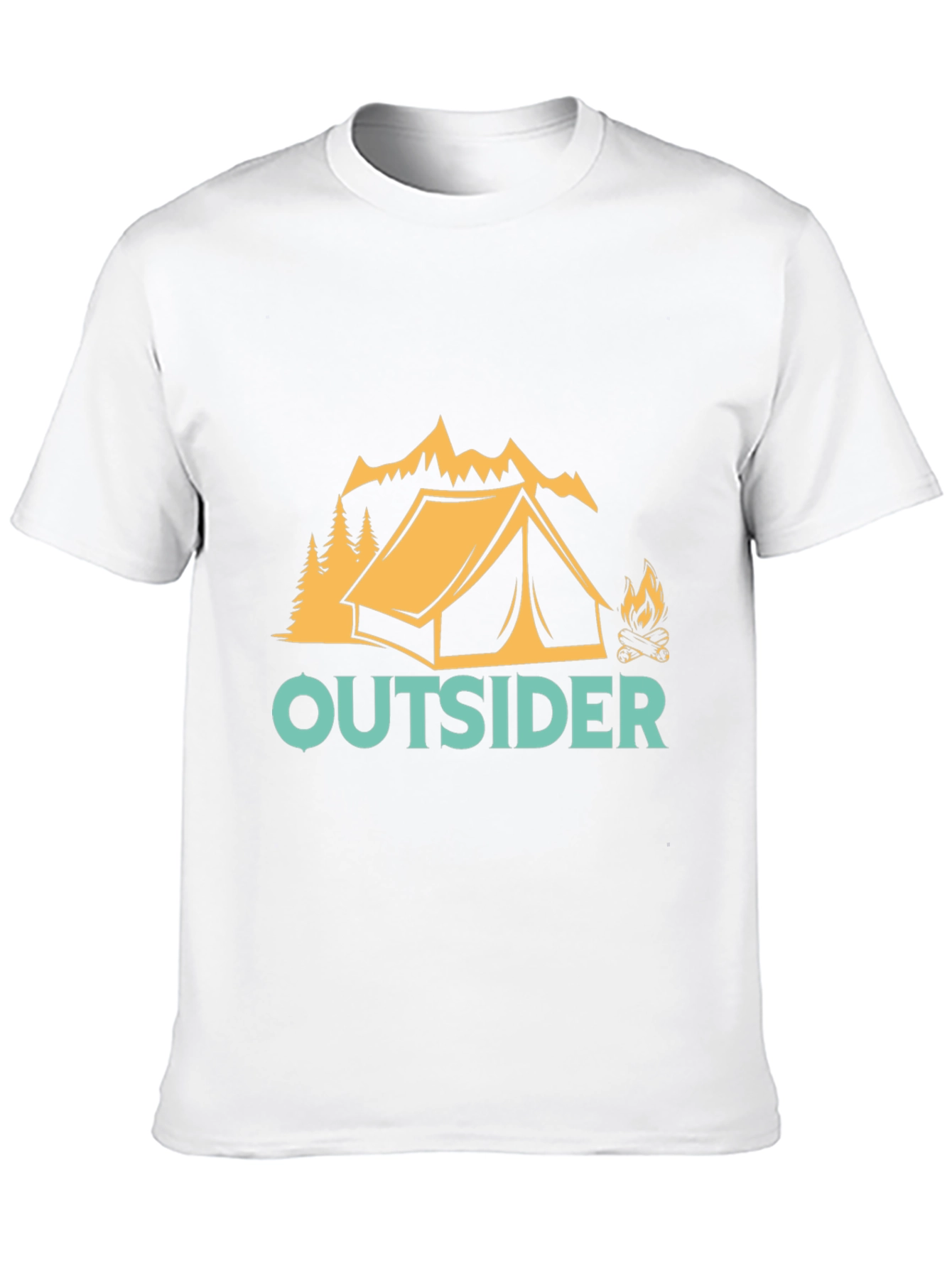 Outsider Camping Graphic T-Shirt