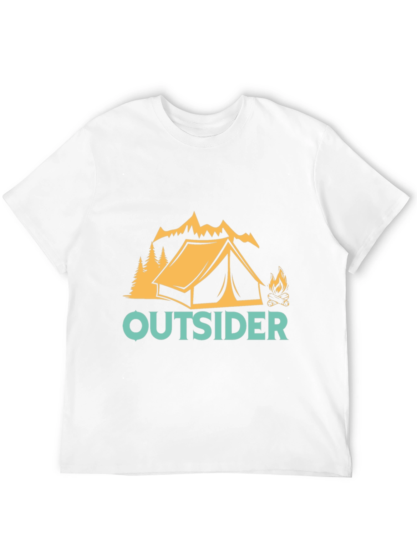 Outsider Camping Graphic T-Shirt