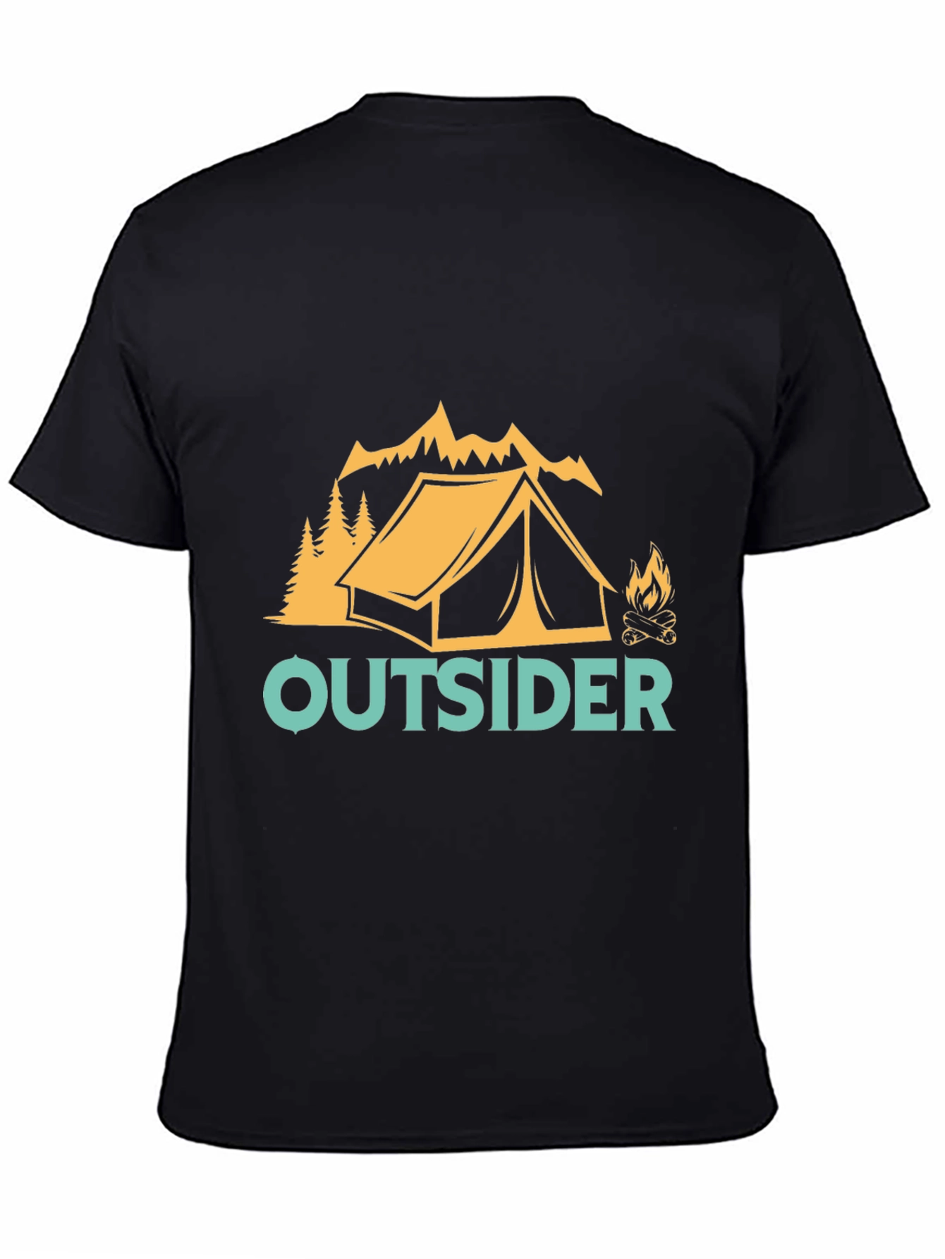 Outsider Camping Graphic T-Shirt