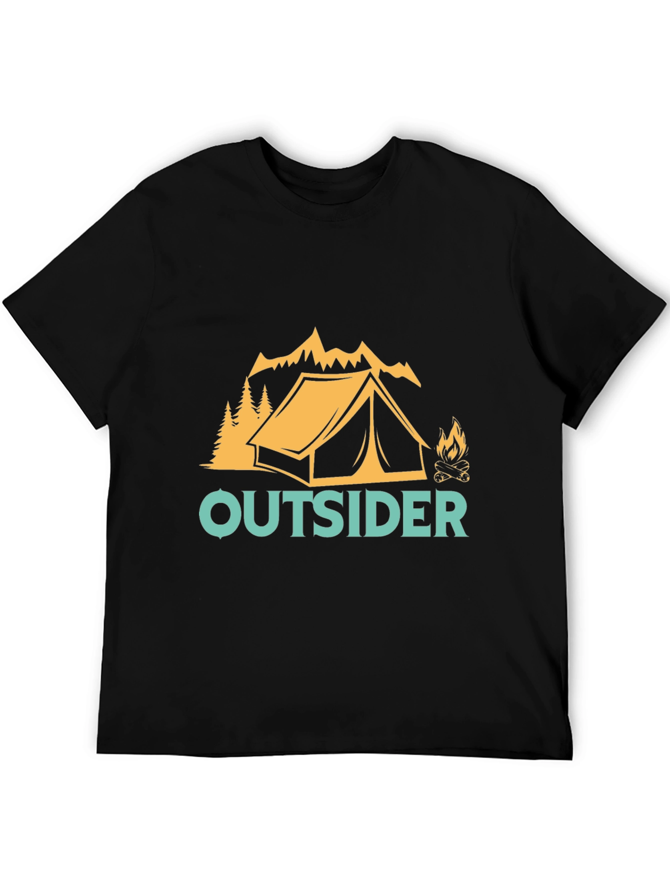 Outsider Camping Graphic T-Shirt