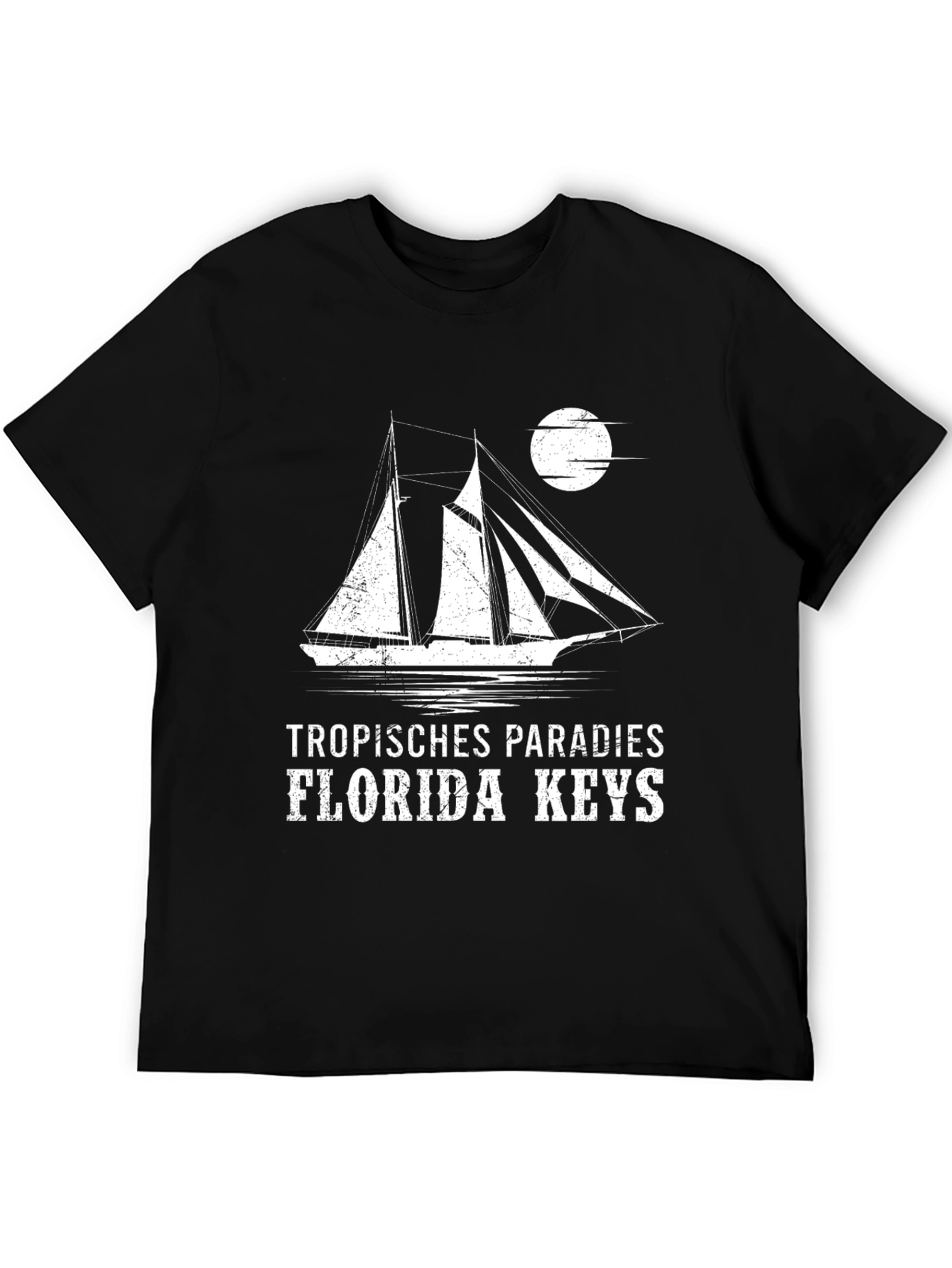 Tropical Paradise Florida Keys Graphic T-Shirt