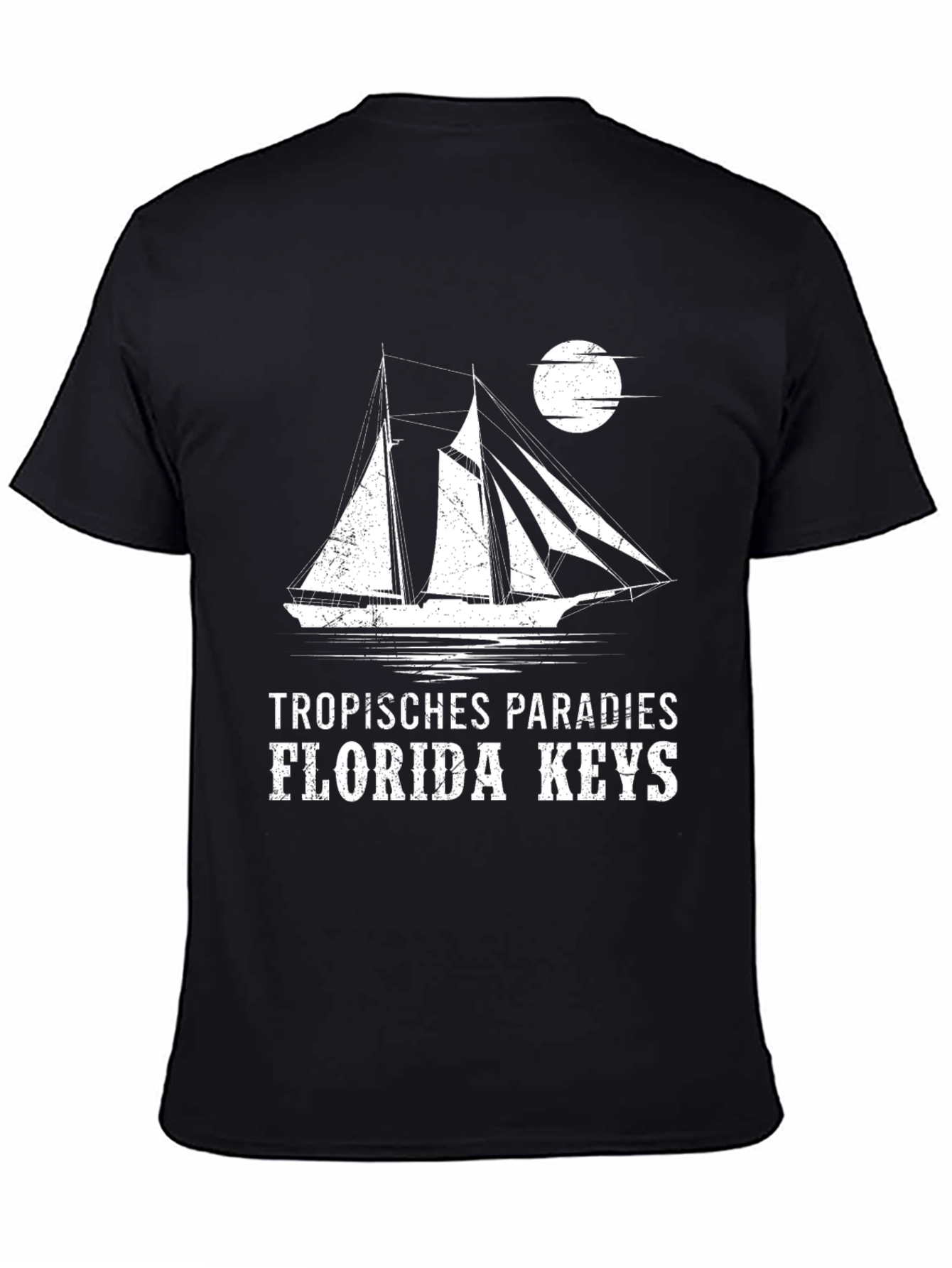 Tropical Paradise Florida Keys Graphic T-Shirt