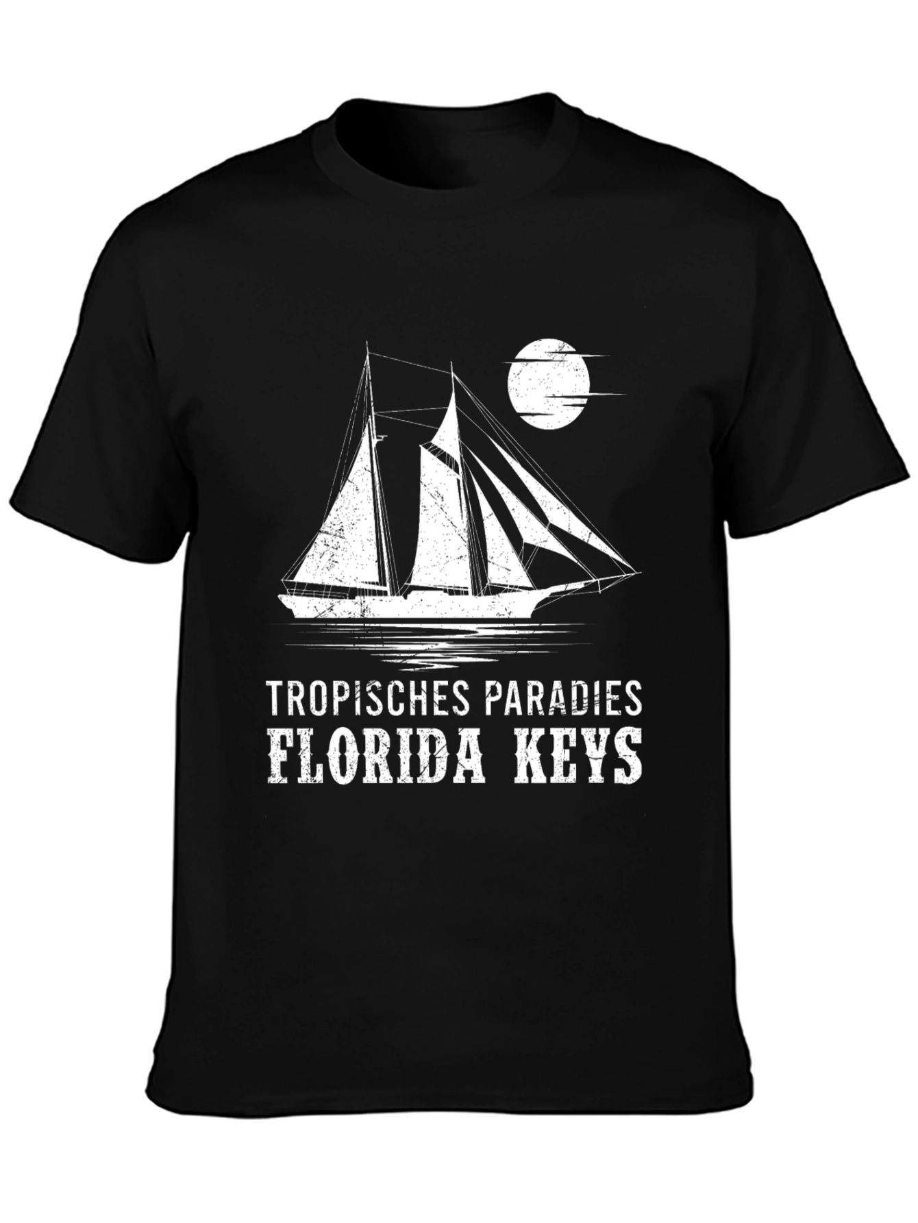 Tropical Paradise Florida Keys Graphic T-Shirt