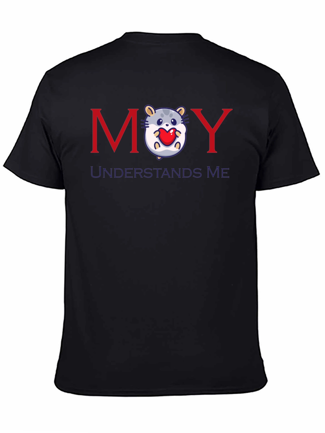 MOY Understands Me Hamster Heart T-Shirt