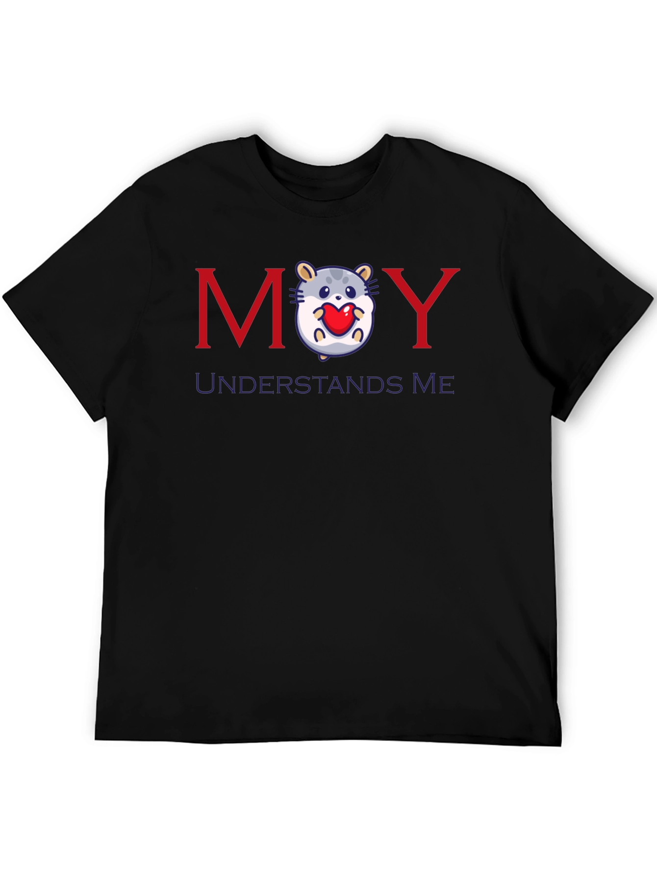 MOY Understands Me Hamster Heart T-Shirt