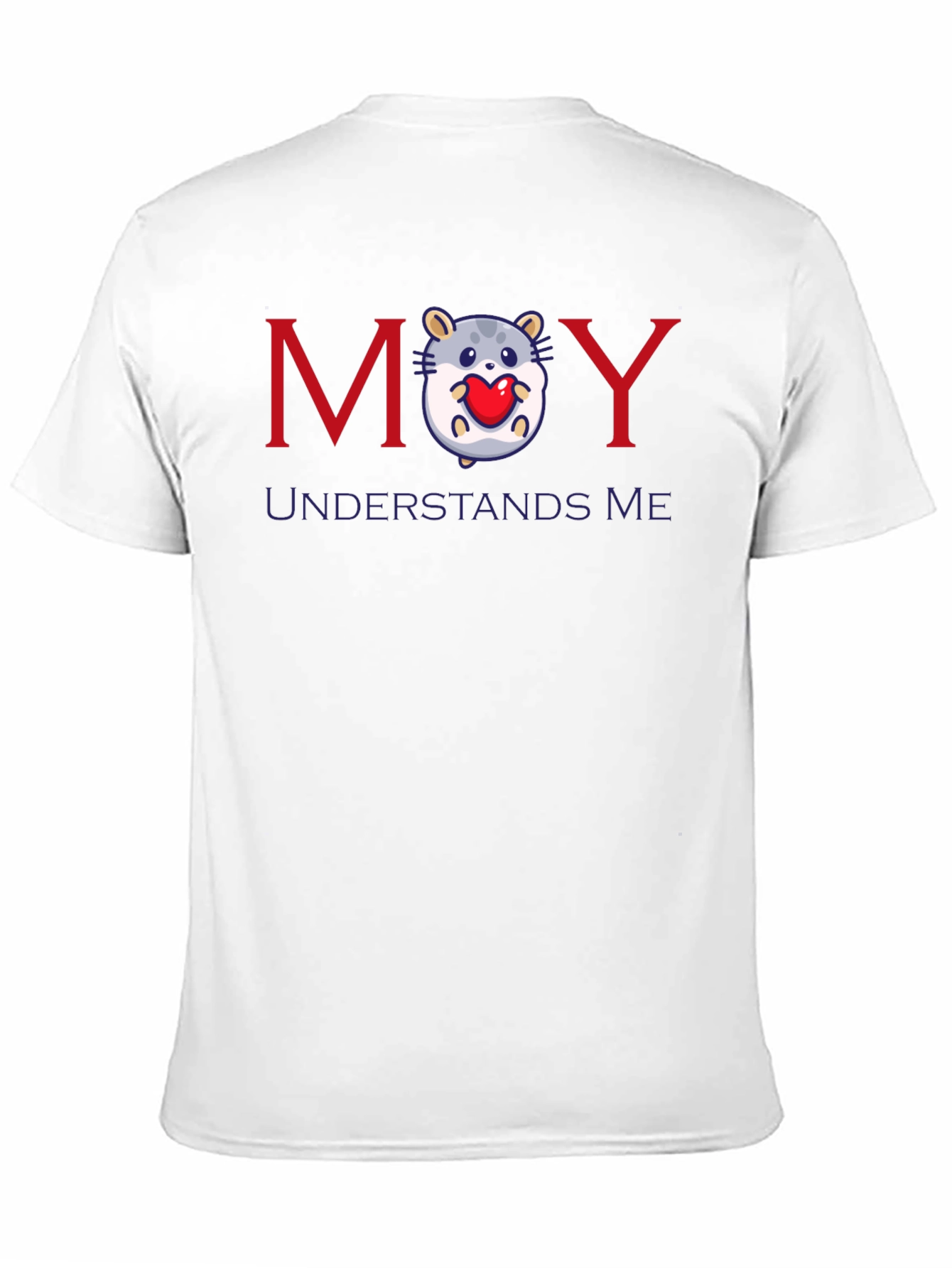 MOY Understands Me Hamster Heart T-Shirt
