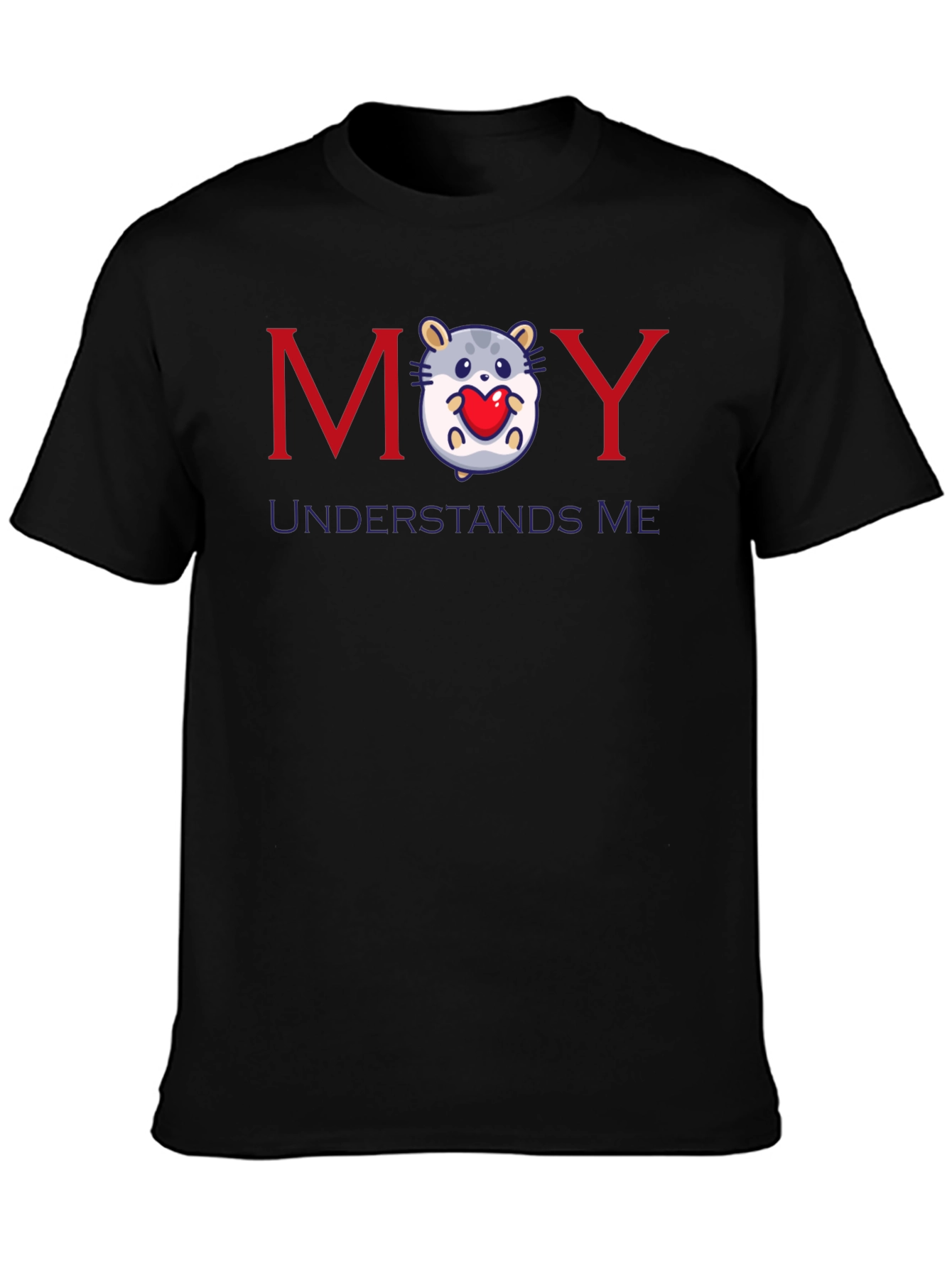 MOY Understands Me Hamster Heart T-Shirt
