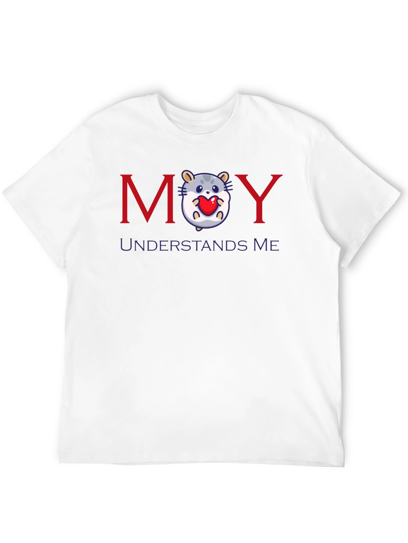 MOY Understands Me Hamster Heart T-Shirt