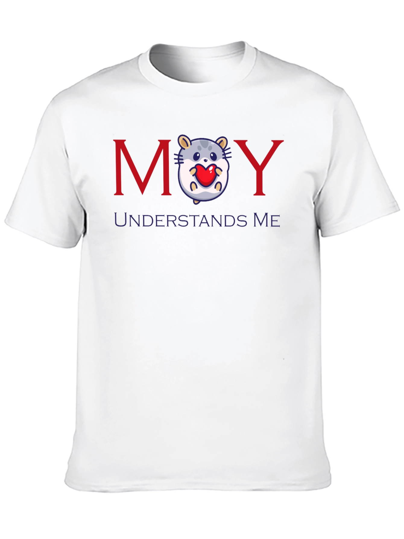 MOY Understands Me Hamster Heart T-Shirt