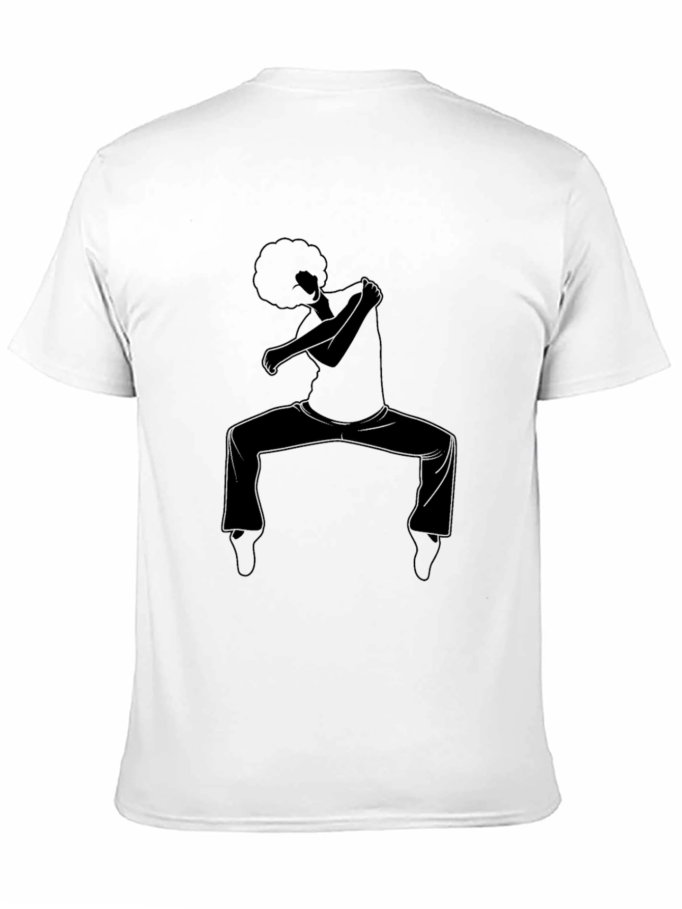 Silhouette Dancer Black T-Shirt - Cool Graphic Tee